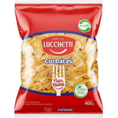 PASTA LUCCHETTI 400G CORBATAS 88