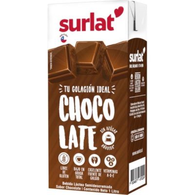 LECHE SURLAT 1L CHOCOLATE SEMIDESCREMADA