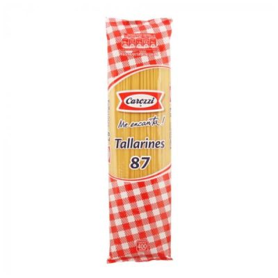 PASTA CAROZZI 400G TALLARINES 87