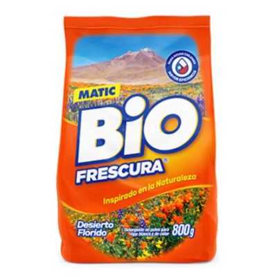 DETERGENTE POLVO BIO FRESCURA 800G DESIERTO FLORIDO