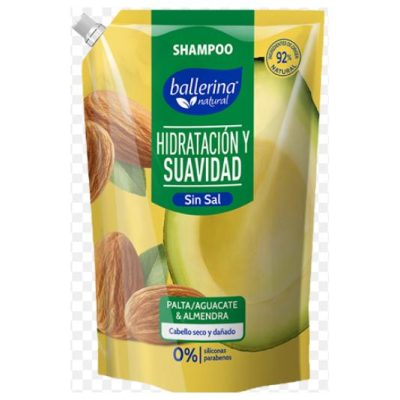 SHAMPOO BALLERINA 750ML PALTA ALMENDRA