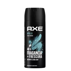 DESODORANTE AXE SPRAY 150ML APOLLO CITRUS MADERA