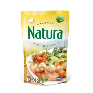 MAYONESA NATURA 760 GRS