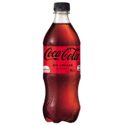 BEBIDA COCA COLA SIN AZUCAR 591ML