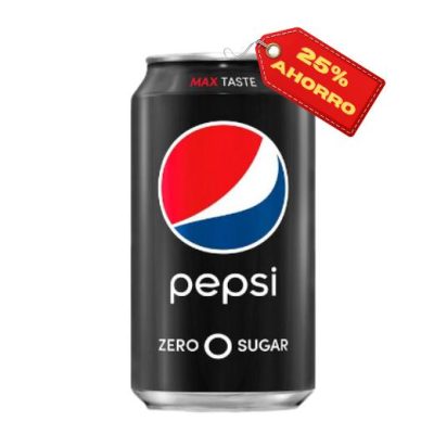 BEBIDA PEPSI ZERO LATA 350ML