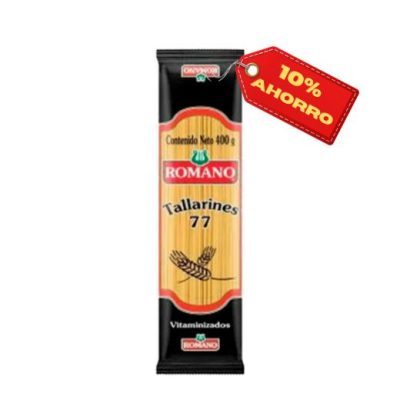 PASTA ROMANO 400G TALLARINES 77