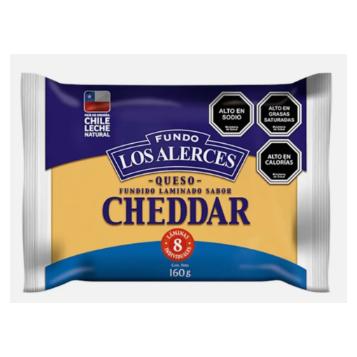 QUESO LOS ALERCES CHEDDAR 160 G