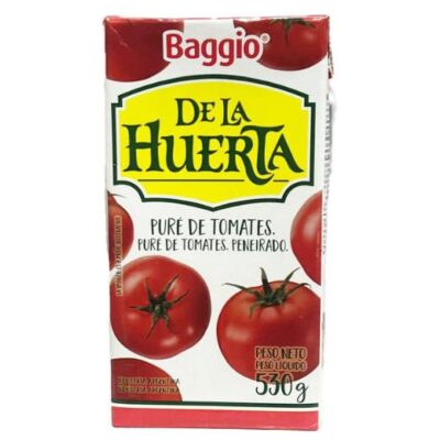 CAJA12U PURE TOMATE DE LA HUERTA 530G