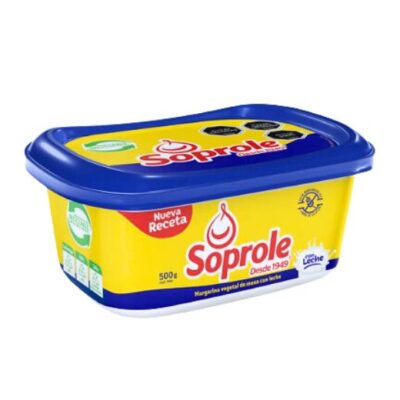 MARGARINA SOPROLE TAPA AZUL 500G