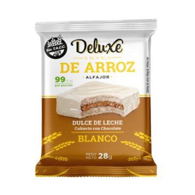 ALFAJOR DELUXE 28G BLANCO DDL