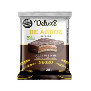 ALFAJOR DELUXE 28G NEGRO DDL