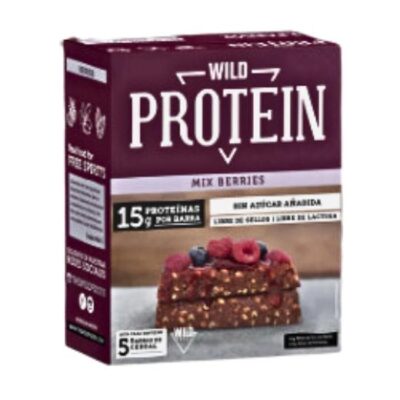 BARRA WILD PROTEIN 5U 45G BERRIES