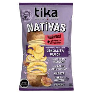 PAPAS FRITAS TIKA NATIVAS 150G CEBOLLITA DULCE