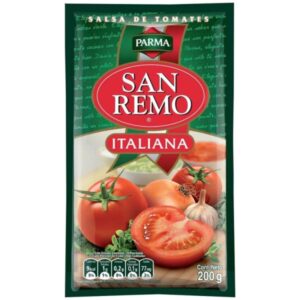 SALSA DE TOMATE SAN REMO 200G ITALIANA