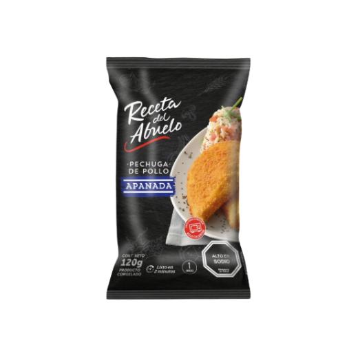 PECHUGA POLLO APANADA RDA 120G