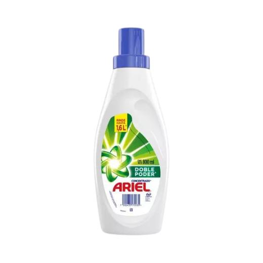 DETERGENTE LIQUIDO ARIEL 800ML DOBLE PODER