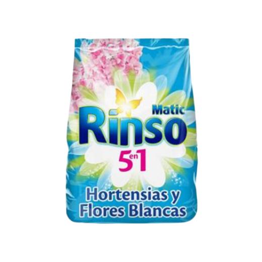 DETERGENTE POLVO RINSO 2.7K HORTENSIAS Y FLORES