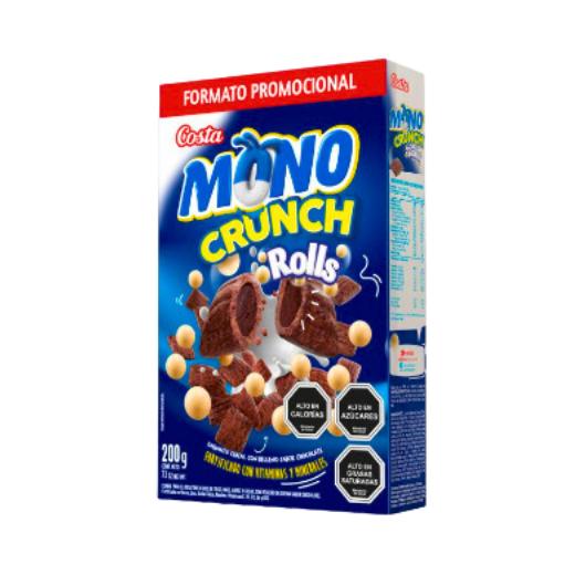 CEREAL MONO CRUNCH ROLLS 200G