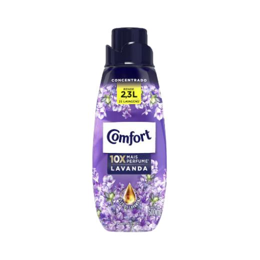 SUAVIZANTE CONCENTRADO COMFORT 500ML LAVANDA