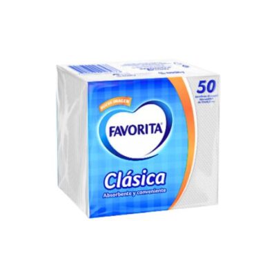 SERVILLETA FAVORITA 50U CLASICA