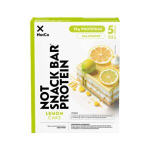 NOT SNACK BAR PROTEIN 225G 5U LIMON