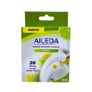 DISCO ACTIVO INODORO AILEDA 20U 36ML LIMON