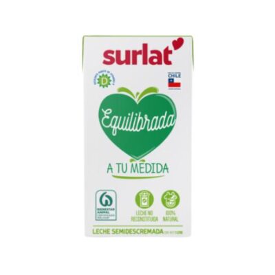 LECHE SURLAT 1L SEMIDESCREMADA SL