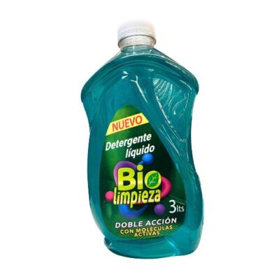 DETERGENTE LIQUIDO 3L BIO LIMPIEZA VERDE