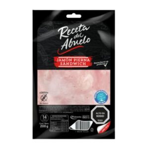 JAMON RDA 200G PIERNA SANDWICH 14U