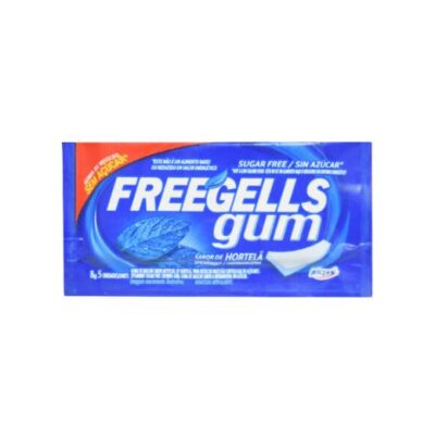 CHICLE FREEGELLS 8G HIERBABUENA