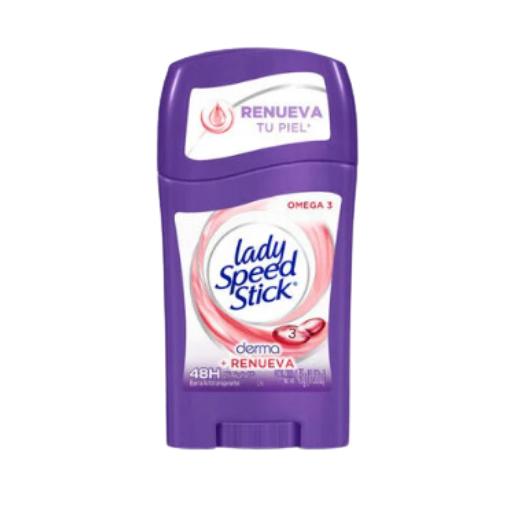 DESODORANTE LADY SPEED STICK 45G DERMA RENUEVA