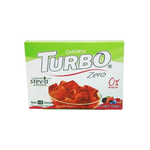 JALEA POLVO ZERO TURBO 22G FRUTOS ROJOS