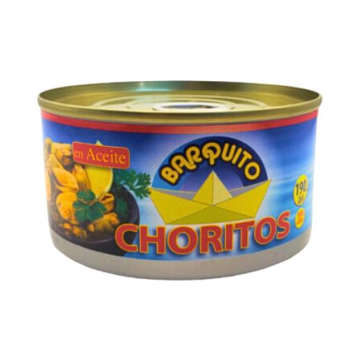 CHORITOS EN ACEITE BARQUITO 190G