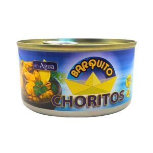 CHORITOS EN AGUA BARQUITO 190G