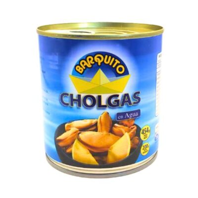 CHOLGAS EN AGUA BARQUITO 454G