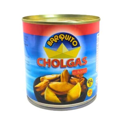 CHOLGAS EN ACEITE BARQUITO 454G