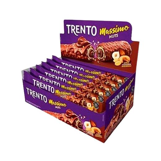 CAJA16 CHOCOLATE TRENTO MASSIMO NUTS 25G